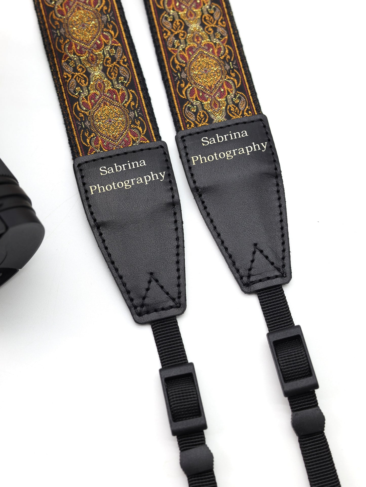 1.5“ Width adjustable Camera Strap | Embroidered Ribbon Camera Strap |  Photography Accessories | Holiday Gift