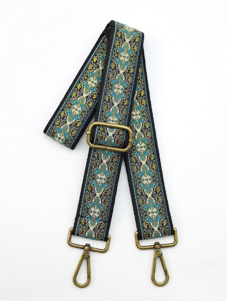 1.5‘’Vintage Pattern Adjustable Bag Strap