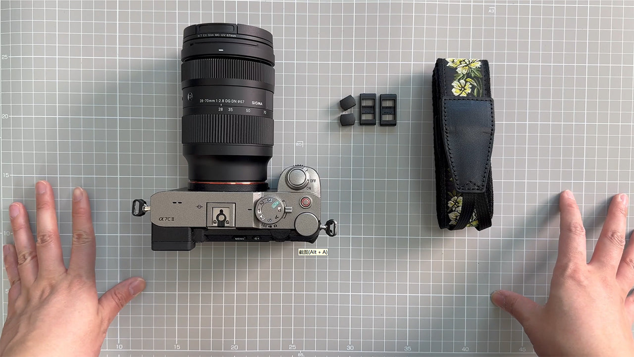 Load video: how to put on a camera strap