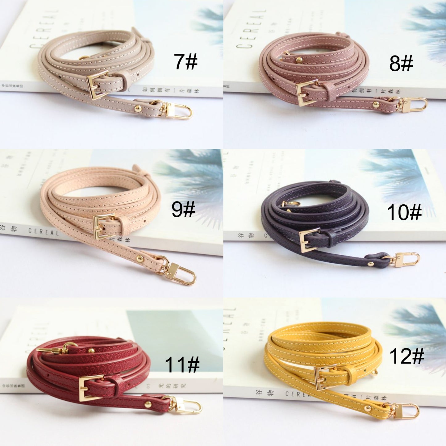 0.35" Wide DIY Crossbody Strap | Bag strap | Leather Strap | Purse Strap | Custom bag Strap | Strap replacement |Shoulder Strap