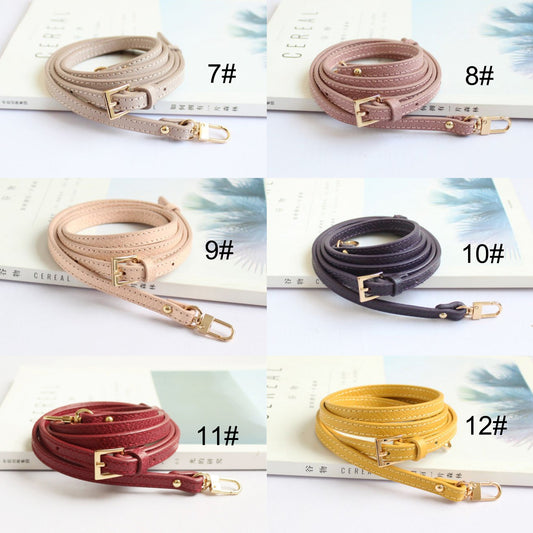 0.35" Wide DIY Crossbody Strap | Bag strap | Leather Strap | Purse Strap | Custom bag Strap | Strap replacement |Shoulder Strap With Tool Kit